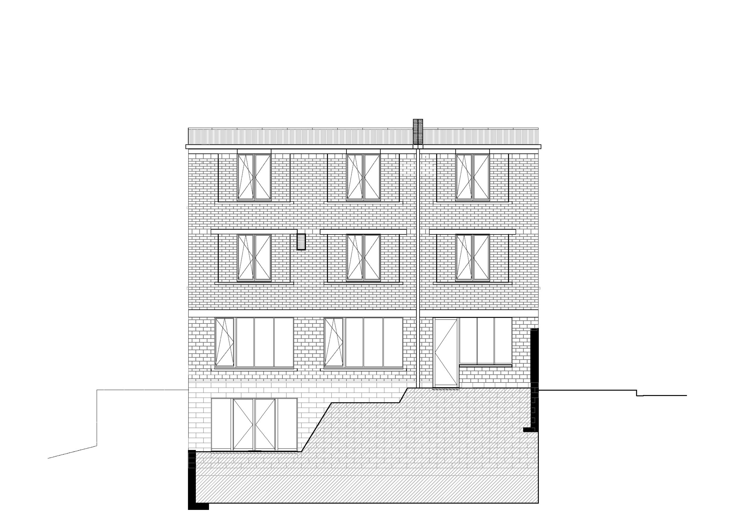 140.Maison Jupiter.ASBUILT.publication.élévation ouest