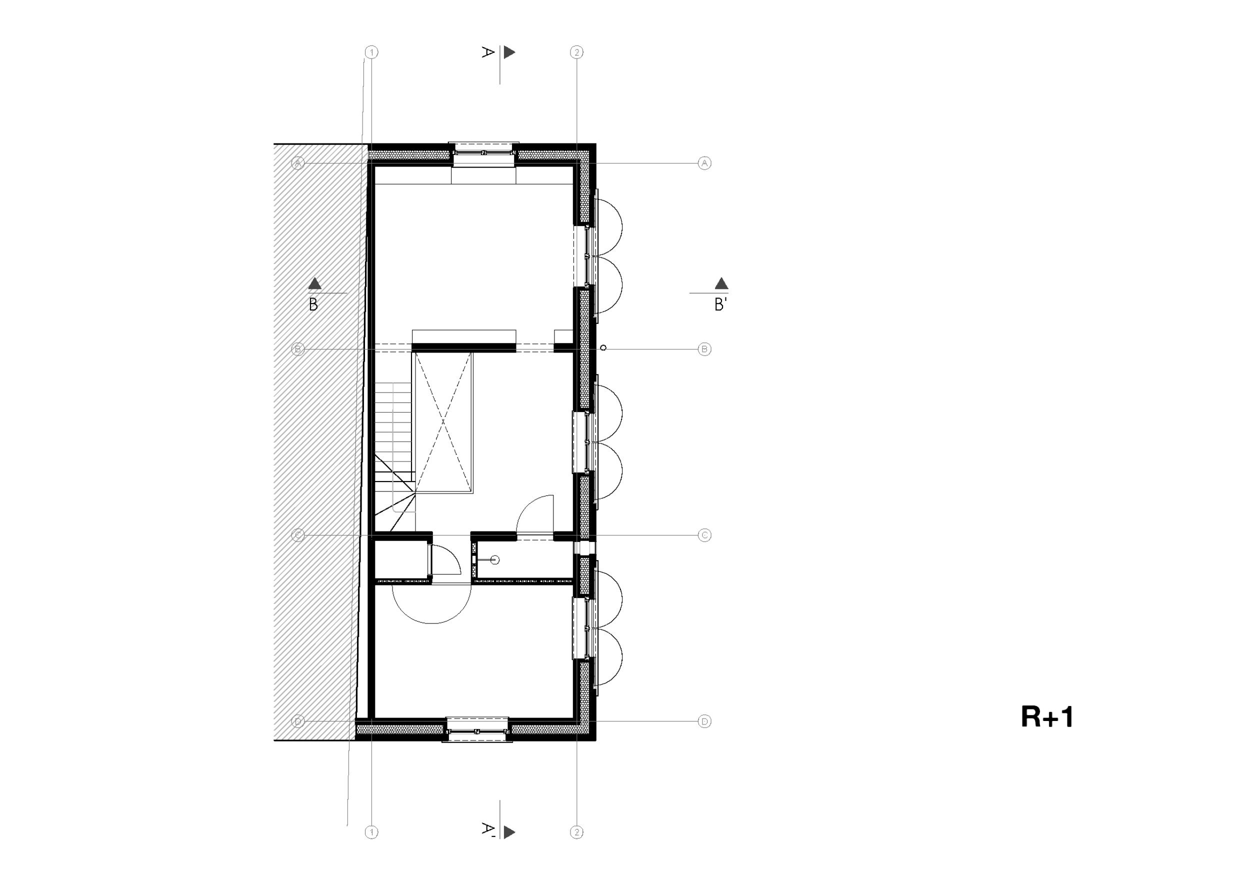 140.Maison Jupiter.ASBUILT.publication.plan R+1